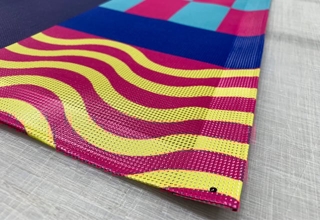 Banderas y carteles soldados 